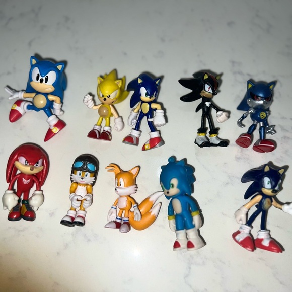 Colorful Hedgehog Character Figurine Set - Picture 6 of 16